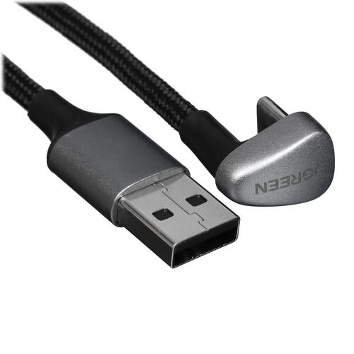 Купить Кабель круглый Ugreen USB Type-C - USB 2.0 Type-A черный 1 м  5453532. Характеристики, отзывы и цены в Донецке