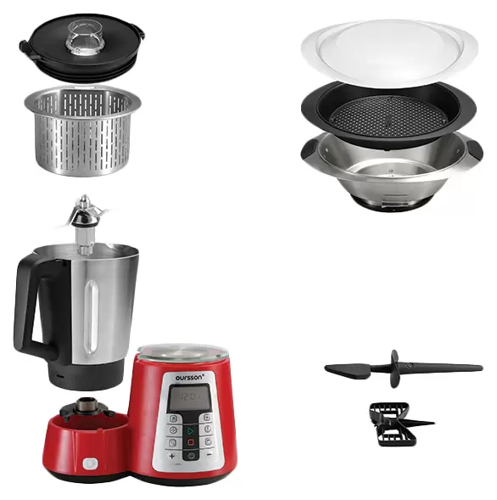 Купить Миксер Oursson KM1010HSD/RD красный  1010554. Характеристики, отзывы и цены в Донецке