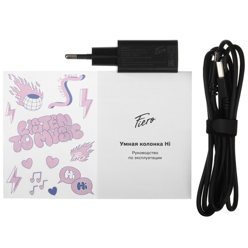 Купить Умная колонка Fiero Hi бирюзовый  5424223. Характеристики, отзывы и цены в Донецке