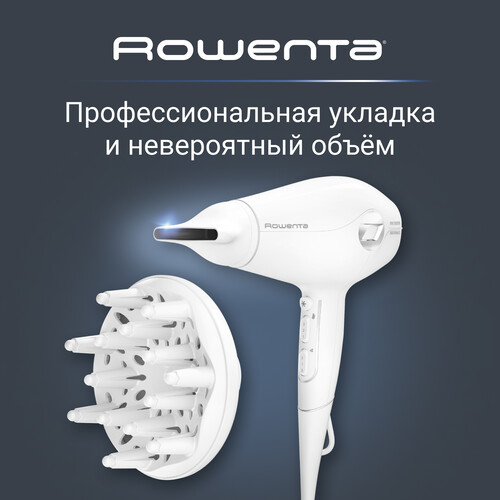 Купить Фен Rowenta Volumizer CV6130F0 белый  5604216. Характеристики, отзывы и цены в Донецке