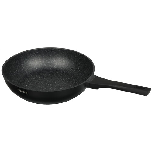 Купить Сковорода Tesoro Florence Induction TF1128, 28 см черный  5462665. Характеристики, отзывы и цены в Донецке