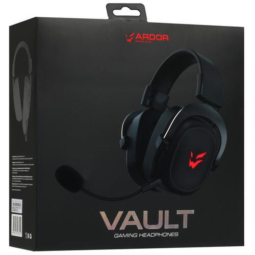 Купить Беспроводные/проводные наушники ARDOR GAMING Vault черный 2023  5406652. Характеристики, отзывы и цены в Донецке