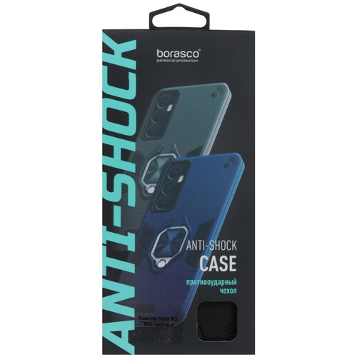 Купить Накладка  BoraSCO Anti-Shok Case для realme Note 60/ 60X черный  5604771. Характеристики, отзывы и цены в Донецке