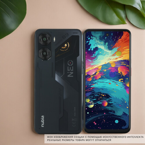 Купить 6.8" Смартфон Nubia Neo 3 5G 256 ГБ черный  5623377. Характеристики, отзывы и цены в Донецке