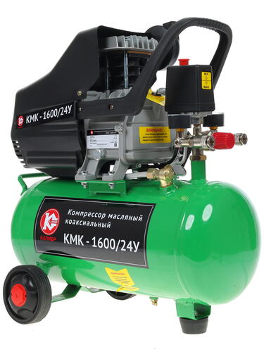 Купить Компрессор поршневой масляный Калибр КМК-1600/24У  1241850. Характеристики, отзывы и цены в Донецке
