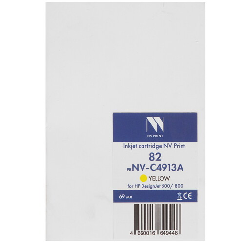 Купить Картридж NV Print 82 желтый  5643273. Характеристики, отзывы и цены в Донецке