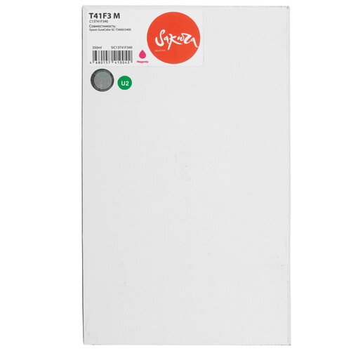 Купить Картридж Sakura C13T41F340 пурпурный  9159395. Характеристики, отзывы и цены в Донецке
