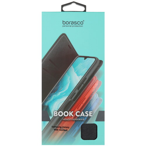 Купить Чехол-книжка  BoraSCO Book Case для Samsung Galaxy M55 черный  5612808. Характеристики, отзывы и цены в Донецке