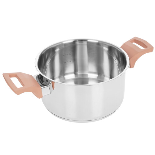 Купить Кастрюля Werner Eletto 51870 2.4 л 18 см серебристый  9223405. Характеристики, отзывы и цены в Донецке