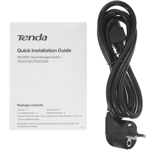 Купить Коммутатор Tenda TEG2224D  9225130. Характеристики, отзывы и цены в Донецке
