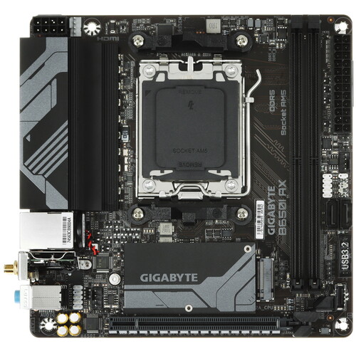 Купить Материнская плата GIGABYTE B650I AX  5630835. Характеристики, отзывы и цены в Донецке