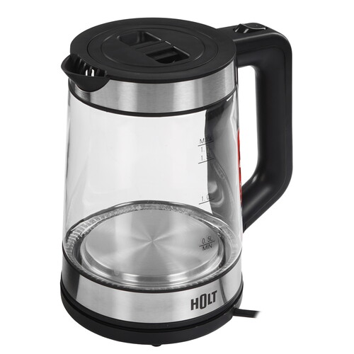 Купить Электрочайник Holt HT-KT-012 серебристый  9283438. Характеристики, отзывы и цены в Донецке