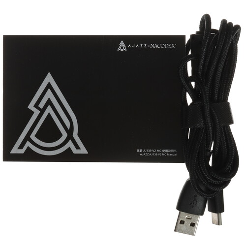 Купить Мышь беспроводная/проводная AJAZZ AJ139 V2 MC  черный  9283967. Характеристики, отзывы и цены в Донецке