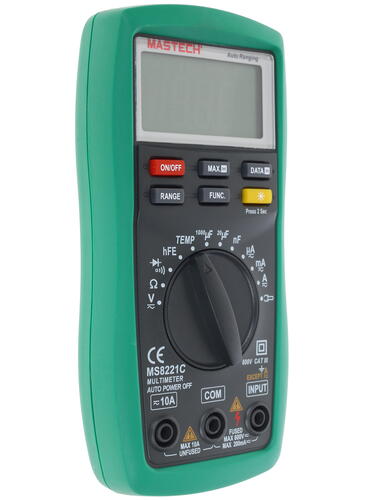 Купить Мультиметр Mastech MS8221C  1064136. Характеристики, отзывы и цены в Донецке