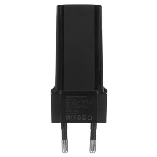 Купить Сетевое зарядное устройство Deppa 11430 черный  5095295. Характеристики, отзывы и цены в Донецке