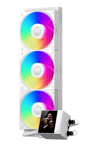 Купить Система охлаждения PCCooler DC360 Pro ARGB Display  белая  5620891. Характеристики, отзывы и цены в Донецке