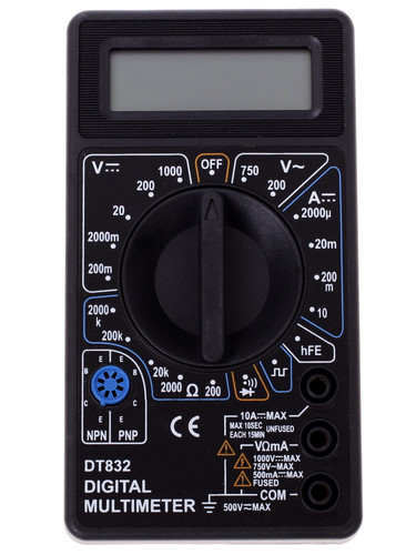 Купить Мультиметр TEK DT 832  1118126. Характеристики, отзывы и цены в Донецке