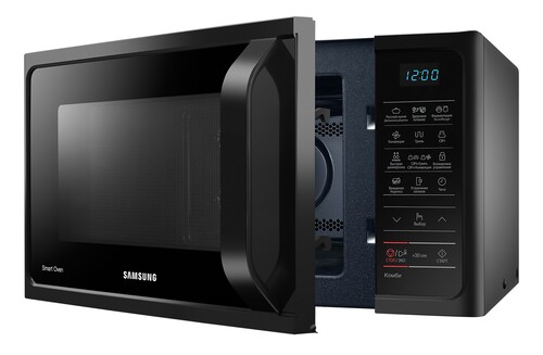 Купить Микроволновая печь Samsung MC28H5013AK/BW черный  5489825. Характеристики, отзывы и цены в Донецке