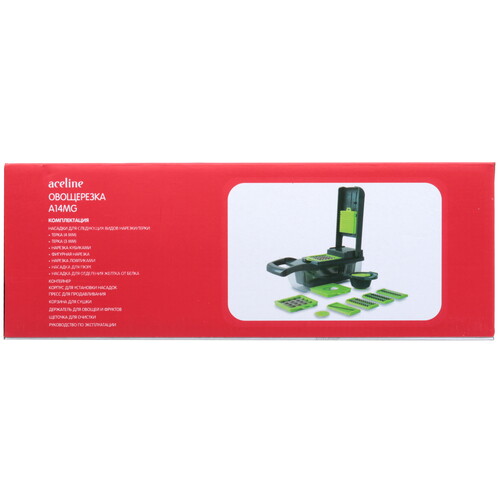 Купить Овощерезка Aceline A14MG зеленый, серый  9161554. Характеристики, отзывы и цены в Донецке