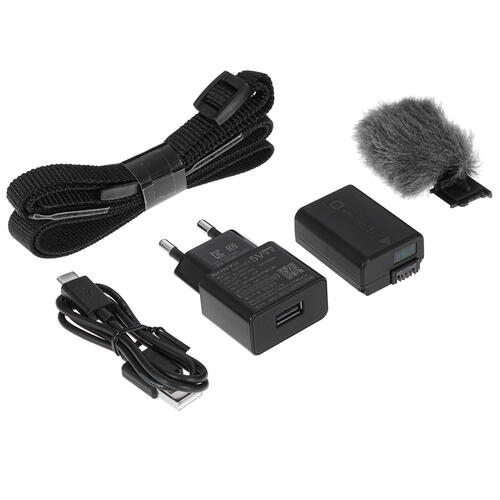 Купить Беззеркальный фотоаппарат Sony Alpha ZV-E10 Kit 16-50mm черный  5072693. Характеристики, отзывы и цены в Донецке