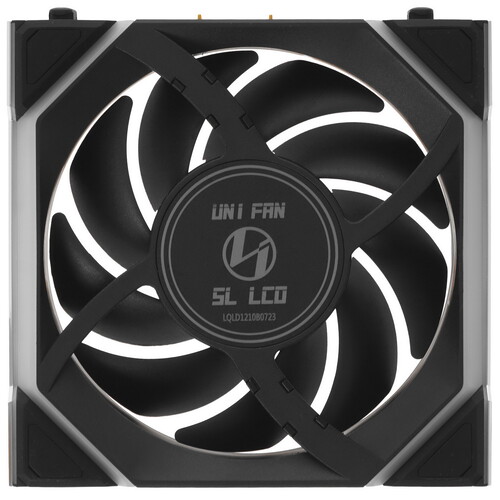 Купить Реверсный вентилятор LIAN LI UNI FAN SL WIRELESS LCD 120 Reverse Blade [G99.12RSLLCD1W1B.R0] черный  5604351. Характеристики, отзывы и цены в Донецке