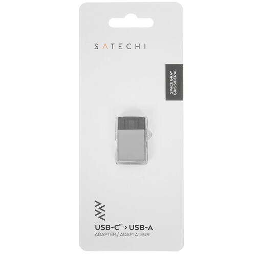 Купить OTG-переходник Satechi серый  5046770. Характеристики, отзывы и цены в Донецке