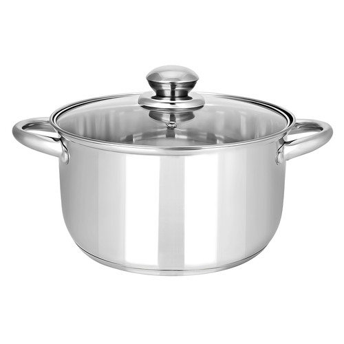 Купить Кастрюля Appetite Greta GS02113 1 л 14 см серебристый  9294701. Характеристики, отзывы и цены в Донецке