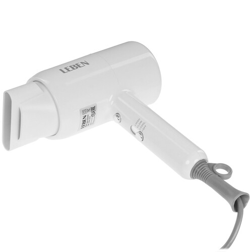 Купить Фен LEBEN 259-213 белый/серый  9237172. Характеристики, отзывы и цены в Донецке