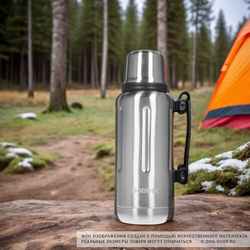 Купить Термос Bobber Flask-1000 Matte серебристый  1627105. Характеристики, отзывы и цены в Донецке