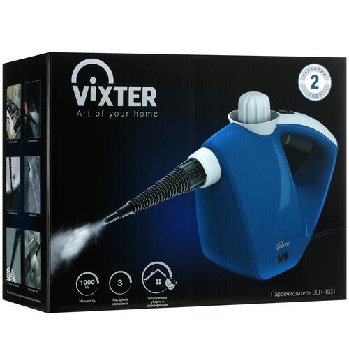 Купить Пароочиститель Vixter SCH-1031 синий  9034904. Характеристики, отзывы и цены в Донецке