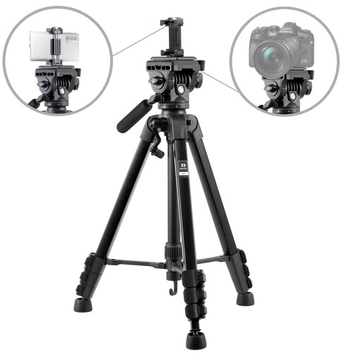 Купить Штатив Benro T891+MH2N черный  5476038. Характеристики, отзывы и цены в Донецке