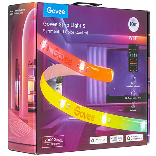 Купить Светодиодная лента Govee LED Strip Lights With Protective Coating  5488136. Характеристики, отзывы и цены в Донецке