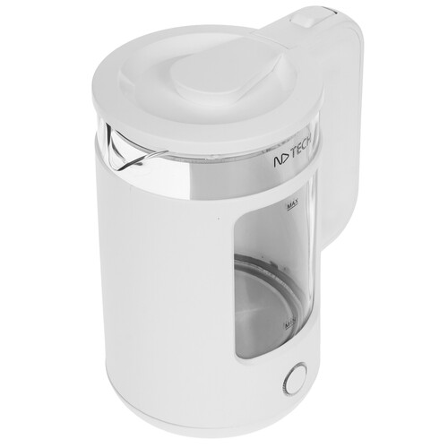 Купить Электрочайник NDTech EK082 белый  9300773. Характеристики, отзывы и цены в Донецке