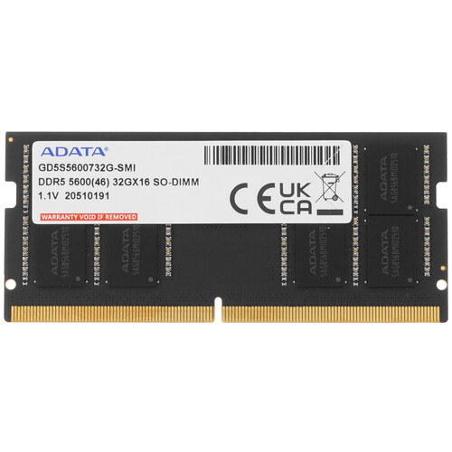 Купить Оперативная память SODIMM ADATA Gold  5618386. Характеристики, отзывы и цены в Донецке