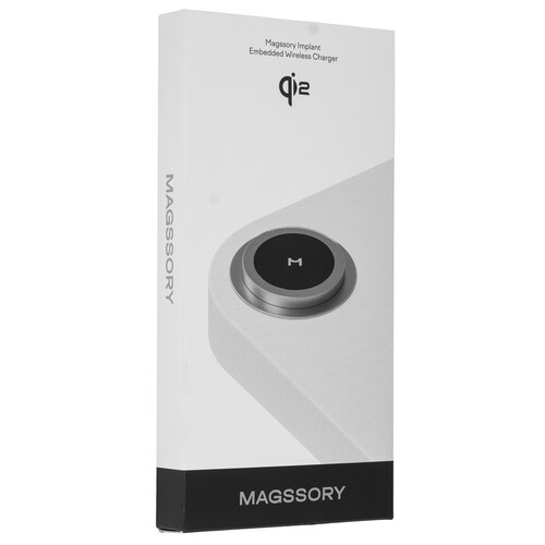 Купить Беспроводное зарядное устройство Magssory Implant серый  9302735. Характеристики, отзывы и цены в Донецке