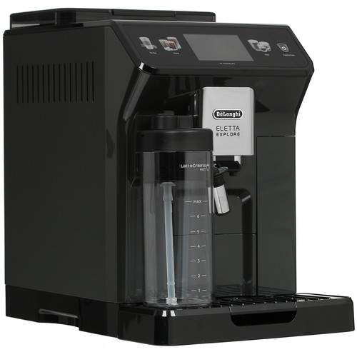 Купить Кофемашина автоматическая DeLonghi Eletta Explore ECAM 450.65.G черный  9976366. Характеристики, отзывы и цены в Донецке