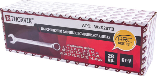 Купить Набор ключей Thorvik W3S28TB  9182045. Характеристики, отзывы и цены в Донецке