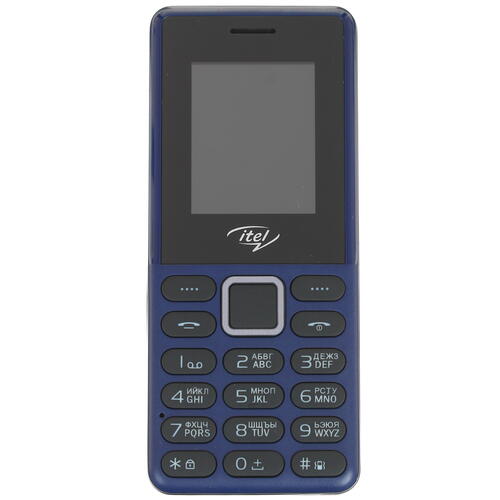 Купить Сотовый телефон Itel it2163R синий/черный  1342196. Характеристики, отзывы и цены в Донецке