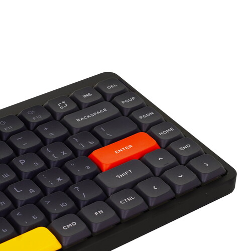 Купить Клавиатура проводная + беспроводная Nuphy AIR75v2  9192139. Характеристики, отзывы и цены в Донецке