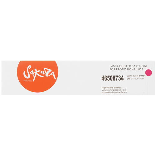 Купить Картридж лазерный SAKURA 46508734 пурпурный  5363634. Характеристики, отзывы и цены в Донецке