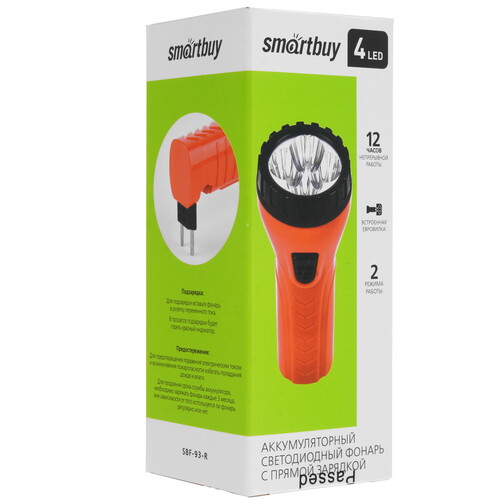 Купить Фонарь Smartbuy SBF-93-R  9183232. Характеристики, отзывы и цены в Донецке