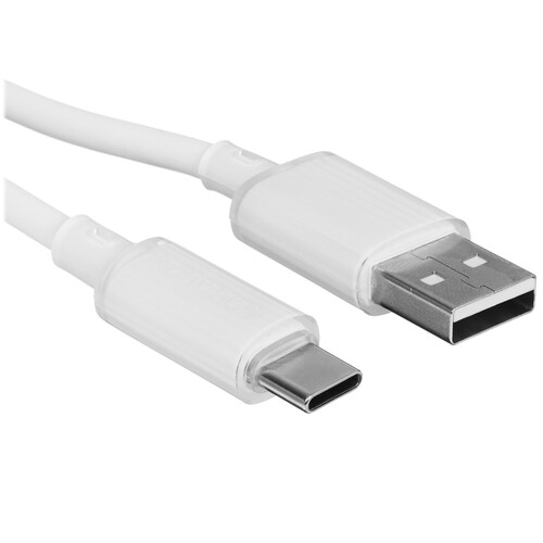 Купить Кабель круглый Borofone USB Type-C - USB 2.0 Type-A белый 1 м  9237988. Характеристики, отзывы и цены в Донецке