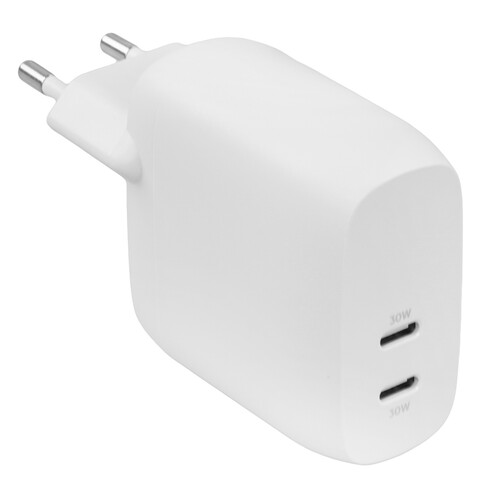 Купить Сетевое зарядное устройство Belkin BoostCharge белый  5492415. Характеристики, отзывы и цены в Донецке