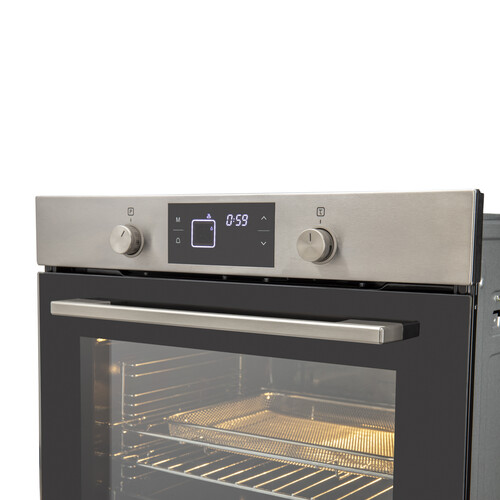 Купить Электрический духовой шкаф Gressel RU677EM69110 серебристый  9284763. Характеристики, отзывы и цены в Донецке