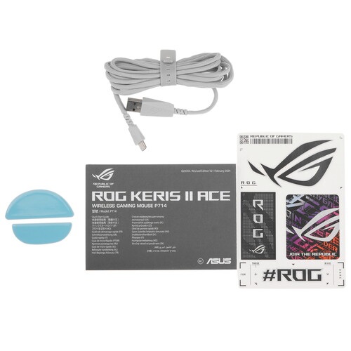 Купить Мышь беспроводная/проводная ASUS ROG Keris II ACE  5499160. Характеристики, отзывы и цены в Донецке