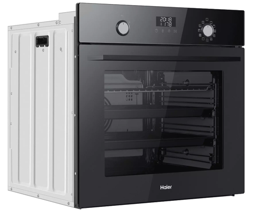 Купить Электрический духовой шкаф HAIER HOX-P11CGB черный  9296795. Характеристики, отзывы и цены в Донецке