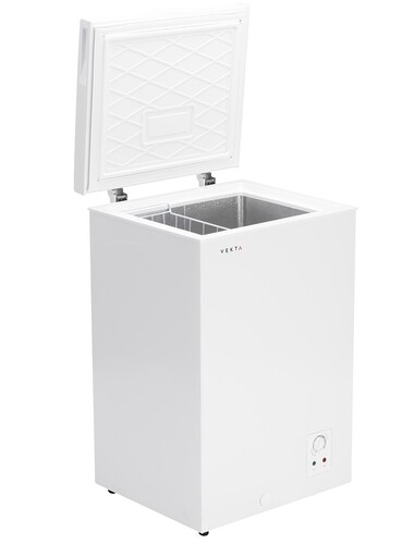 Купить Морозильный ларь VEKTA FR-115W02 белый  9163251. Характеристики, отзывы и цены в Донецке