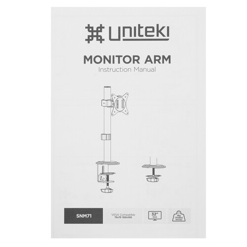 Купить Крепление для мониторов UNITEKI SNM71  9298786. Характеристики, отзывы и цены в Донецке