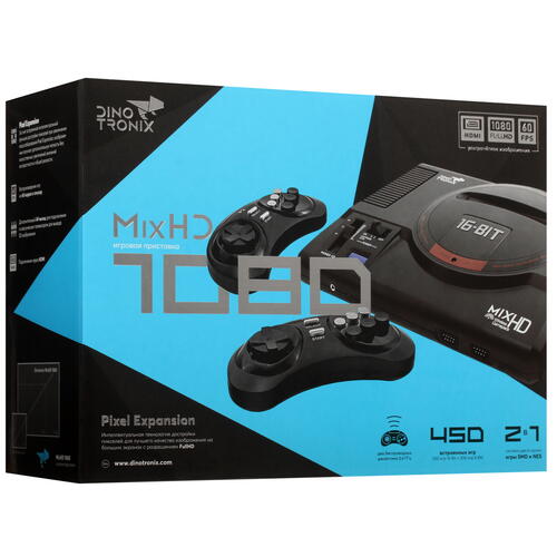 Купить Ретро-консоль Dinotronix MixHD 1080 + 450 игр  4800031. Характеристики, отзывы и цены в Донецке
