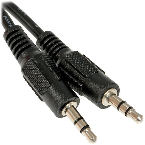 Купить Кабель   Aceline 3.5 mm jack - 3.5 mm jack черный  1380015. Характеристики, отзывы и цены в Донецке